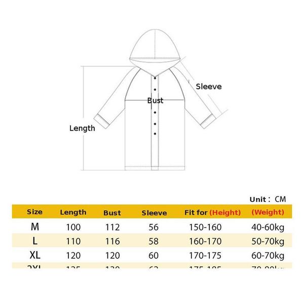 

fashion waterproof thick plastic women long impermeable raincoat jacket men portable outdoor travel rainwear ra bbyesa