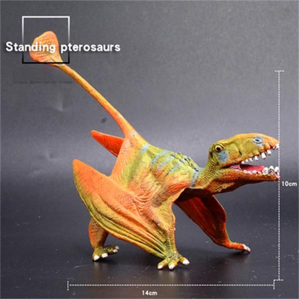 

artificial hand-painted simulation dinosaur toy model solid dinosaur animal world