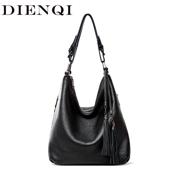 

2020 trend genuine leather women's handbags big shoulder bag for women large female winter bag vintage brand ladies hand bag c0121