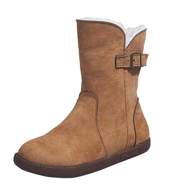 

women boots 2020 fashion snow boots women shoes new women's winter warm fur ankle for winter shoes, Black