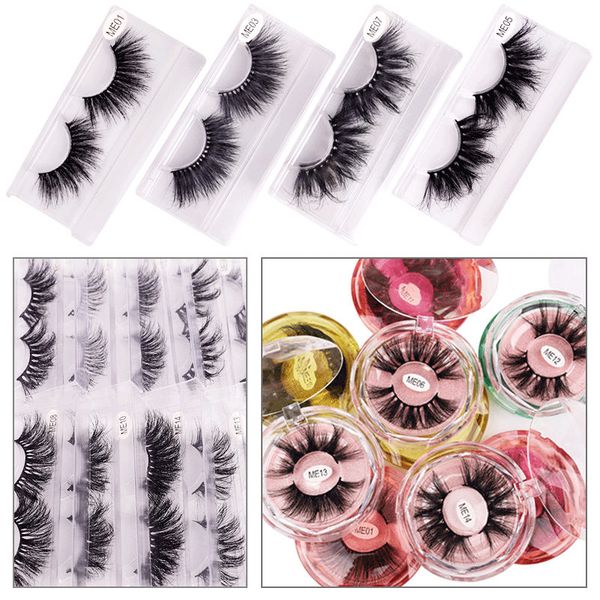 

25mm 3d mink eyelashes long dramatic 100% mink eyelash makeup 5d mink eyelashes thick long false eyelashes eyelash extension wholesale