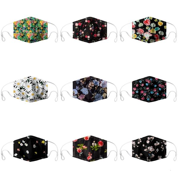 

monkey gum cartoon print reusable cubrebocas mouth con caritas ultraviolet proof washable running riding bike protective mask