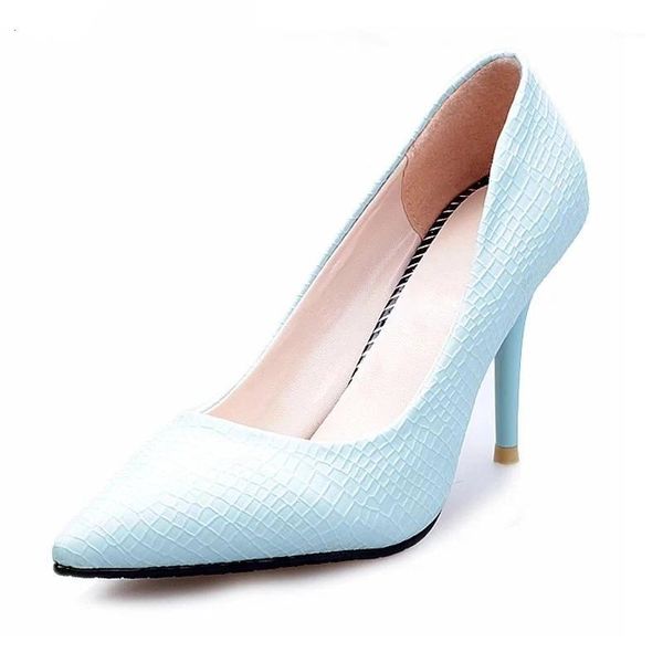 

dress shoes women pumps nude pink 9.5cm high heels women's snake pattern womans summer style pointed wedding bridal xkd30031, Black