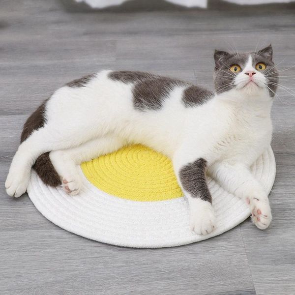 

40x40cm cat кровать маты хлопчатобумажных ниток тканой японский cat cl матрас прохладный царапинам одеяло продукты для домашних животных cam