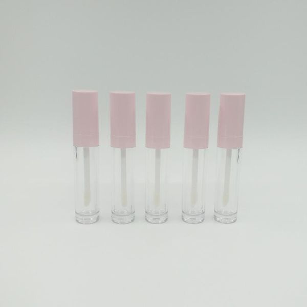 

lip gloss 6.5ml empty pink tube 50pcs
