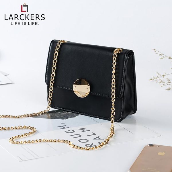

2020 spring new pu women shoulder bag fashion chain mini size crossbody bag metal hasp cover clutch women