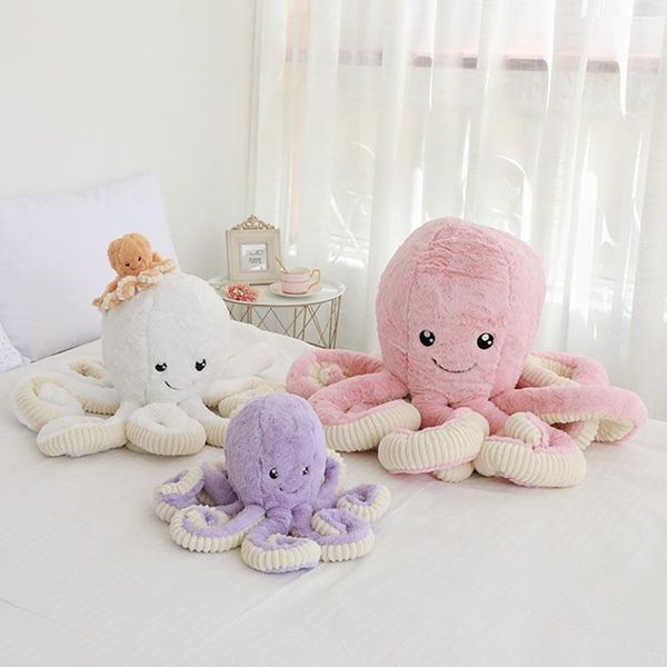 

40см 60см 80см симпатичные octopus плюшевые игрушки octopus whale куклы фаршированные игрушки плюшевые море животных игрушки для детей подар