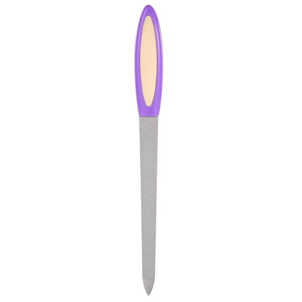 

3 pcs double-sided nail file stainless steel nail filers manicure pedicure tool sanding polishing buffing tool