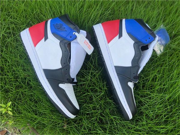 

est air authentic 1 high og sp 3 2.0 basketball shoes men white royal varsity red black zapatos sneakers sports with original box
