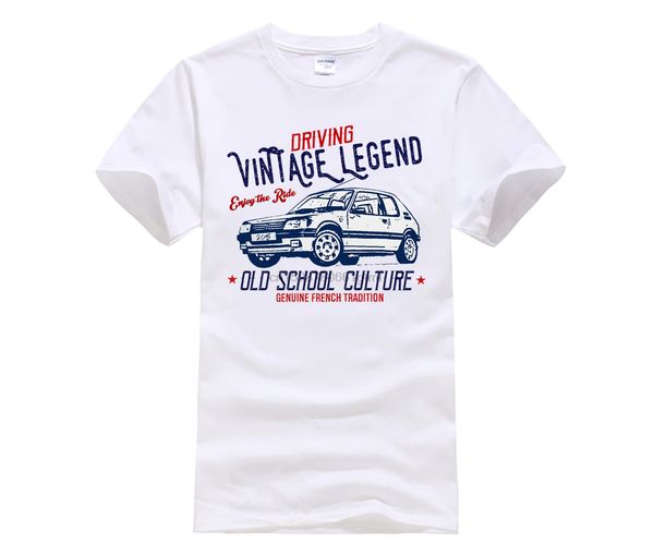 

men vintage french car peugeot 205 new cotton t shirt mens 2019 fashion style t-shirt sport hooded sweatshirt hoodie