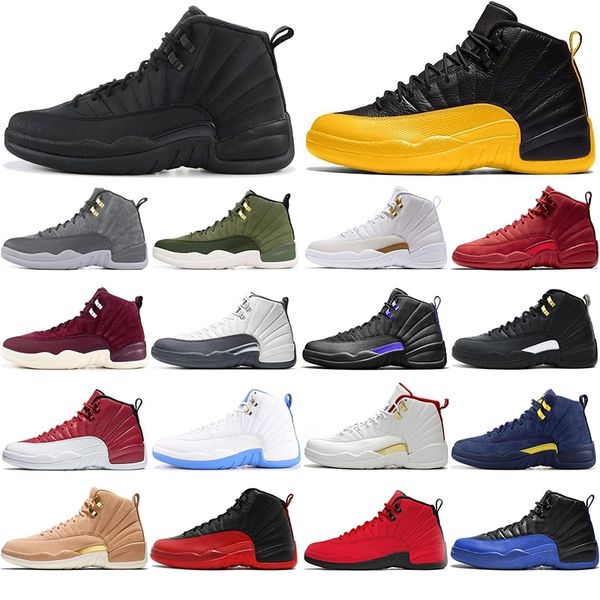 

with socks 2020 12 stone blue university gold dark concord reverse flu game ovo white men basketball shoes 12s playoff french sneakers