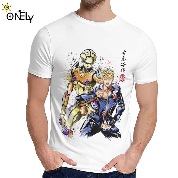 

jojos bizarre adventure t shirt классический шею пользовательские мужской природные сша размер s-6xl большой размер майка спортивная с капюш