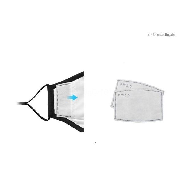 

facemask shipactivate face filter k dhl adults/kids mask pad 5 layers insert dustproof replacement anti gas pm2.5 carbon breathable