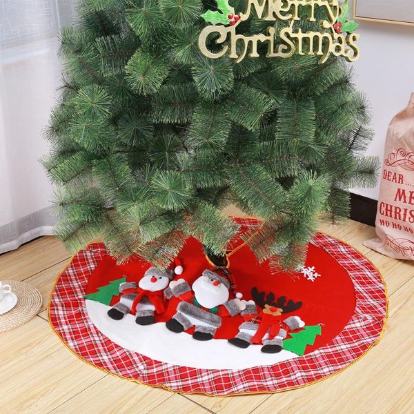 

christmas decorations tree skirt 30" 36" 48",plush xmas party holiday for
