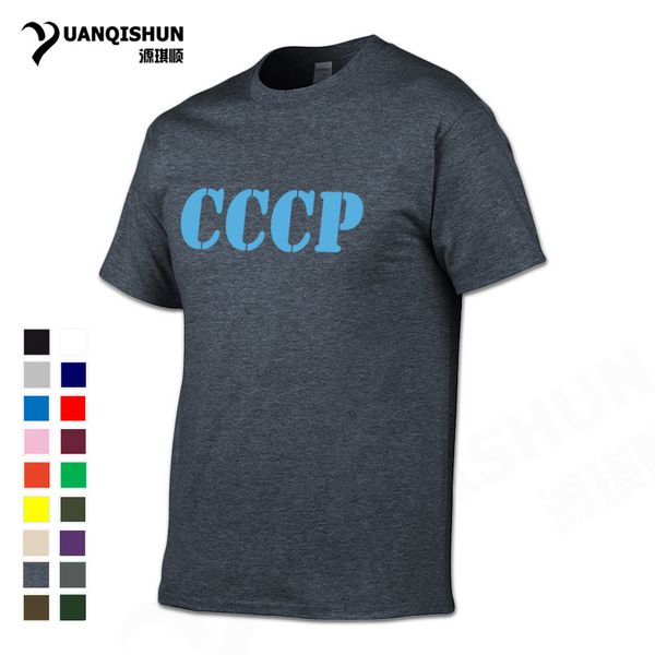 

спорт yuanqishun cccp футболка мужчины ссср советский союз кгб люди футболка с коротким рукавом москва россии тис хлопок o шеи топов бесплат