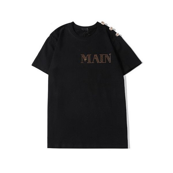 

2021 new designers t shirts mens d clothing blue tshirt letter printing casual t-shirt women luxury t shirt dress tee, White;black