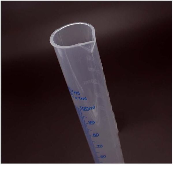 

250ml plastic measuring cylinder graduated cylinders container tube for laboratory tools for school accessories lab bbymzl