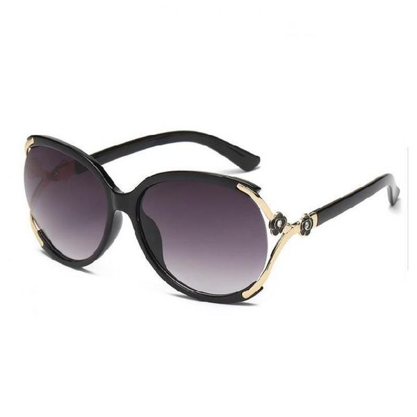 

20 temperament girl women. han chao glasses driver's new product female sunglasses fashion anti violet, White;black