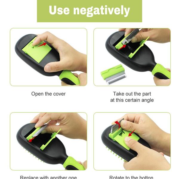 

5 in 1 pet grooming pet dog comb brush set cat puppy grooming hair removal comb for long hair dogs bbybpx