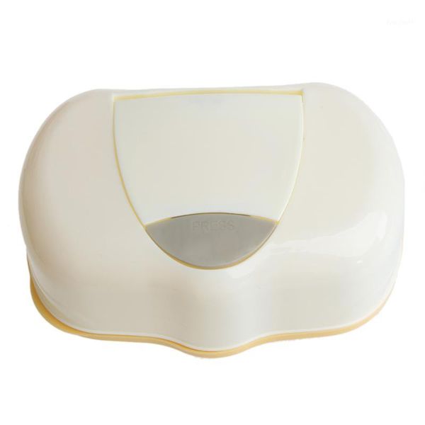 

plastic wet wipes storage case box refillable container 80 sheets a0na1