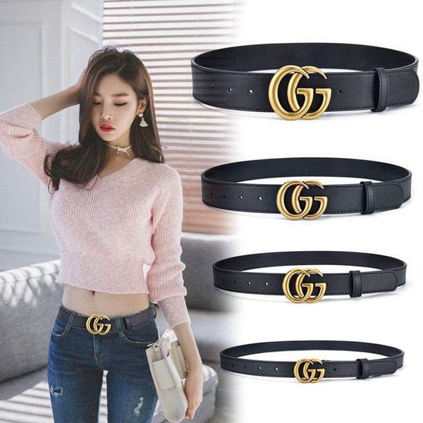 

new fashion female antique black belt double metal buckle jeans woman faux retro boho leather bel, Black;brown
