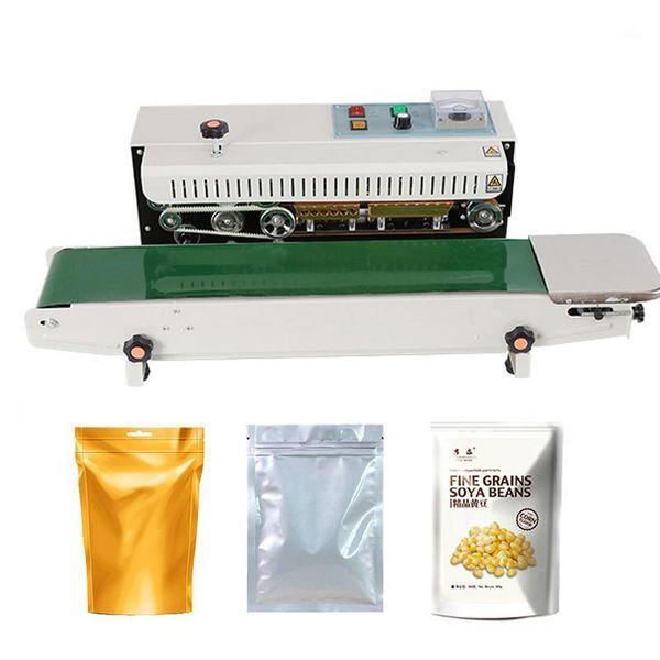 

vacuum food sealing machine multifunctional electric aluminum foil paper shrink film packaging continuous machine1