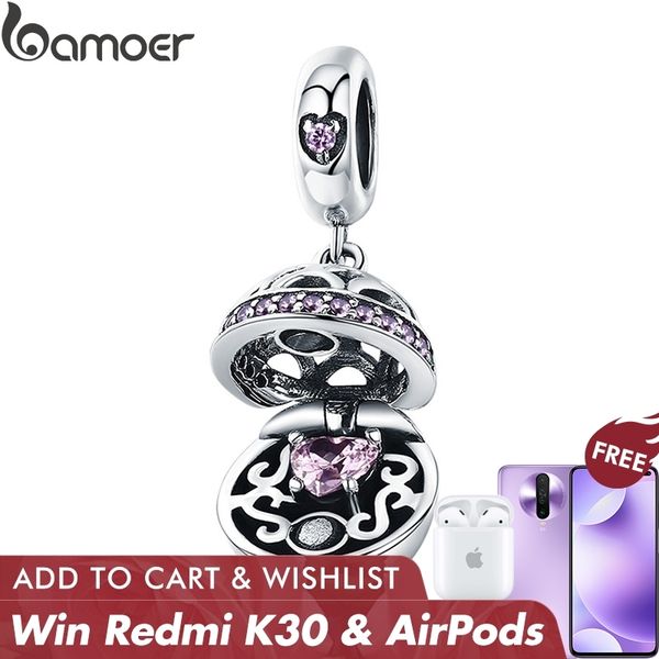 

add to cart, win redmi phone] bamoer 925 sterling silver love gift box dangle ball charm pendant fit women bracelet scc689 q1113, Bronze;silver
