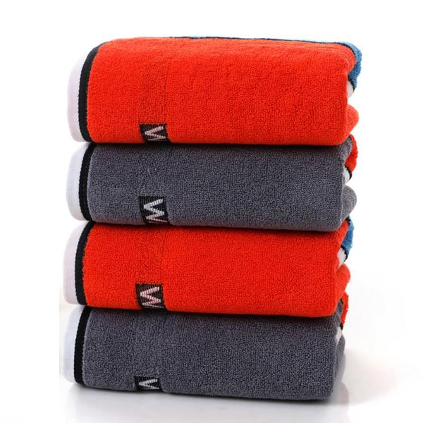 

three color stripe face towel fashion soft 1040