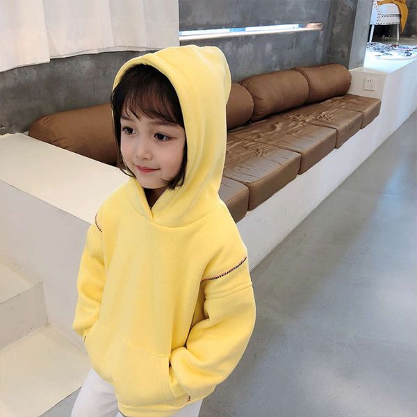 

long baby's chinchilla girls' sve warm cotton pullover vb5r, Black