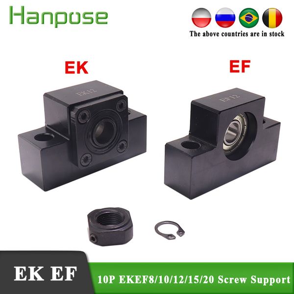 

for ballscrew sfu1204 ek10 ef10 support unit guide ball screw support, linear guide module accessories