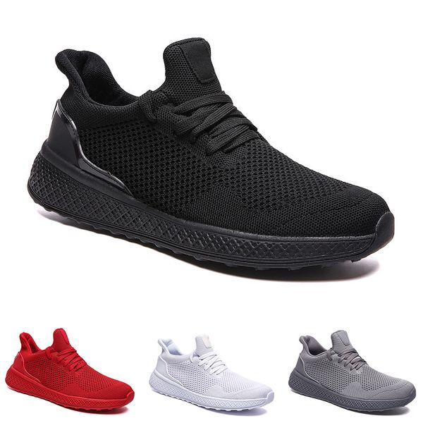 

discount non-brand fashion men running shoes outdoor mens trainers black triple white cool grey all red sports sneakers color #9