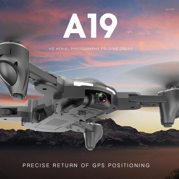 

drones a19 drone gps 4k 5g wifi live video fpv quadrotor flight 15 minutes rc distance 300m drone1