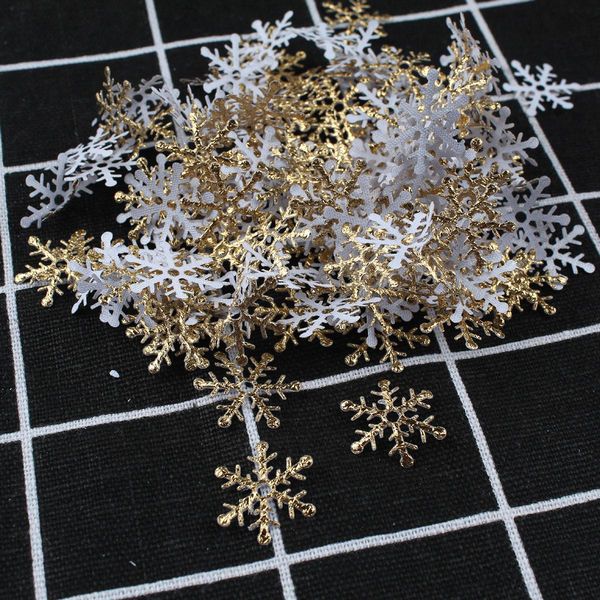 

300 snowflakes christmas ornament xmas tree hanging decoration holiday garden christmas wedding party snowflake bbyygx sweet07