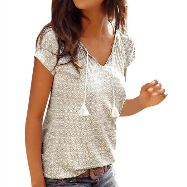 

blouses for women feminino bohemian print beach summer holiday women blouses shirt chemise femme ropa femenina, White