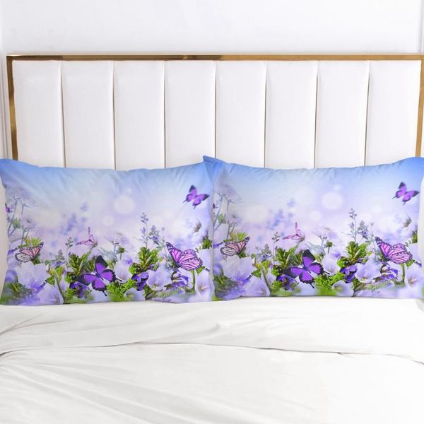 

pillow case 2pc pillowcase 50x70 50x75 50x80 50x90 80x80 70x70 decorative cover country style flowers bedding1