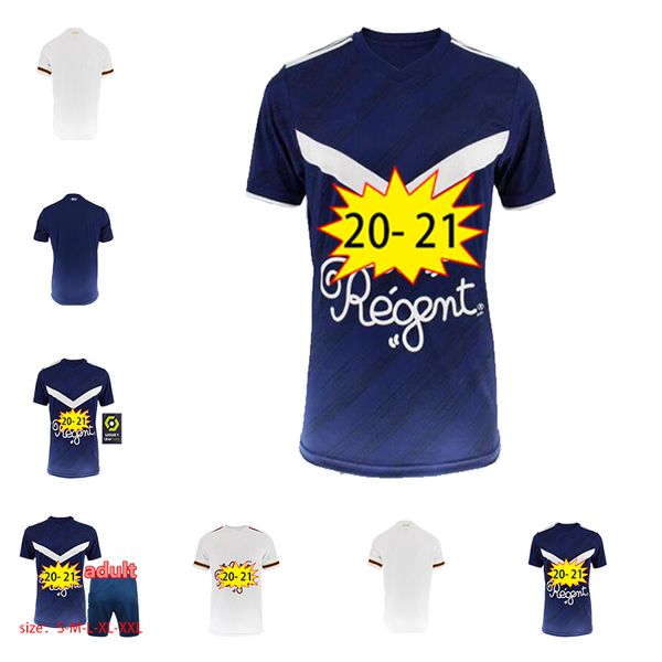 

2021 girondins de bordeaux soccer jerseys maja oudin s.kalu ben arfa t.basic 2020 2021 maillot de football shirt adult+kids kit uniform, Black;yellow