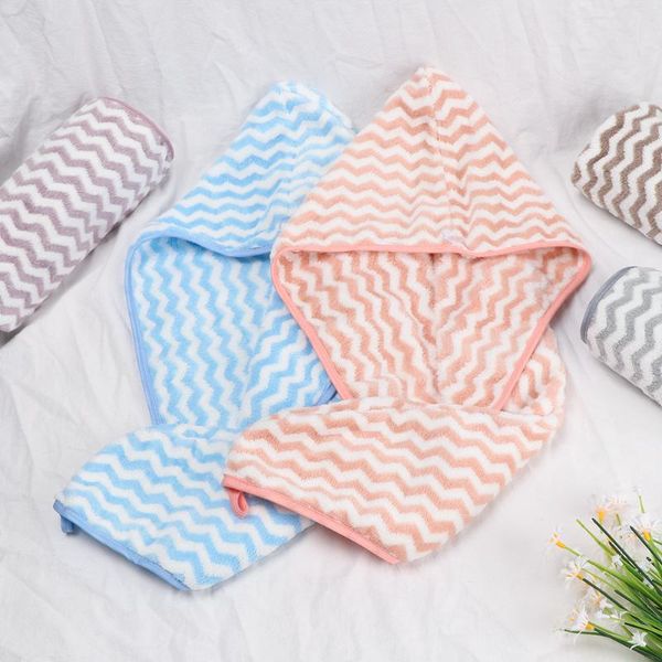 

1pc dry quick shower towel soft candy color hair drying towel dry hair turban bath head wrap scarf bath accessories