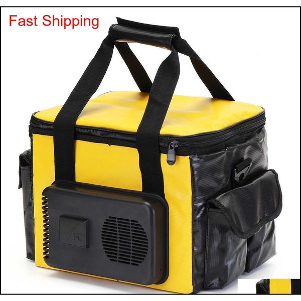 

12v 20l portable electric cooler/heated lunch box car bento boxes food warmer storage bag container for travel o qyloaa wphome