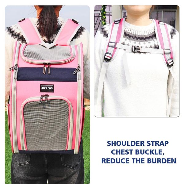 

pet dog carrier for small dogs cats cozy mesh outdoor puppy cat dog bags portable travel backpack for chihuahua pug pet sqcwdv