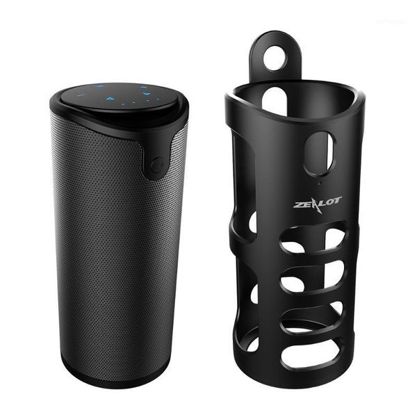 

s8 outdoor wireless bluetooth speaker power bank wireless hifi speakers stereo subwoofer with carry case support tf/sd card1