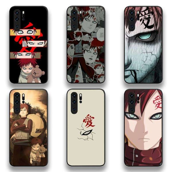 

3japane anime naruto gaara mobile phone cover huawei p20 p30 p40 lite e pro friends 40 30 20 pro p smart 2020cf1
