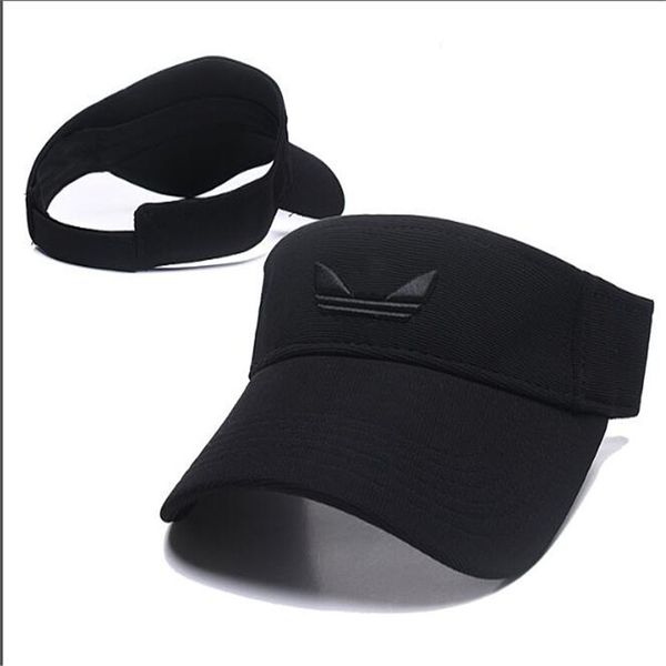 

высокое качество унисекс visor вс hat женщины солнцезащитный летний спорт теннис cap мода lady travel beach слейте top hat men дизайнер роск, Blue;gray