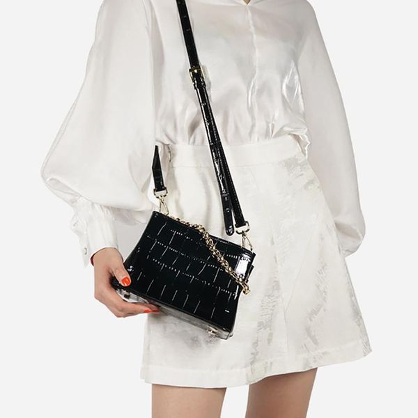 

new-stone pattern crossbody bags for women pu purses and handbags ladies shoulder messenger bag