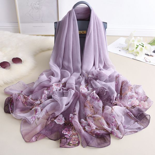 

purple for women in winter, spring autumn fashion shawls, long thin oversized shawls and scarves, Blue;gray
