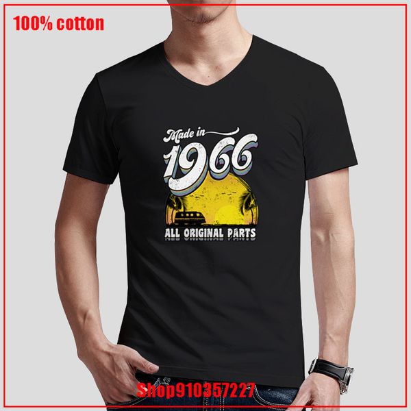 

made in 1966 all original parts white v t shirt personalized short sleeves shirt casual tshirt sport hooded sweatshirt hoodie
