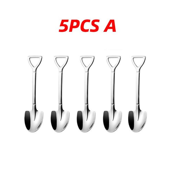 

retro shovel ice spoon 304 stainless steel coffee spoon creative tea spoon fashion tableware retro shovel h bbyjnb