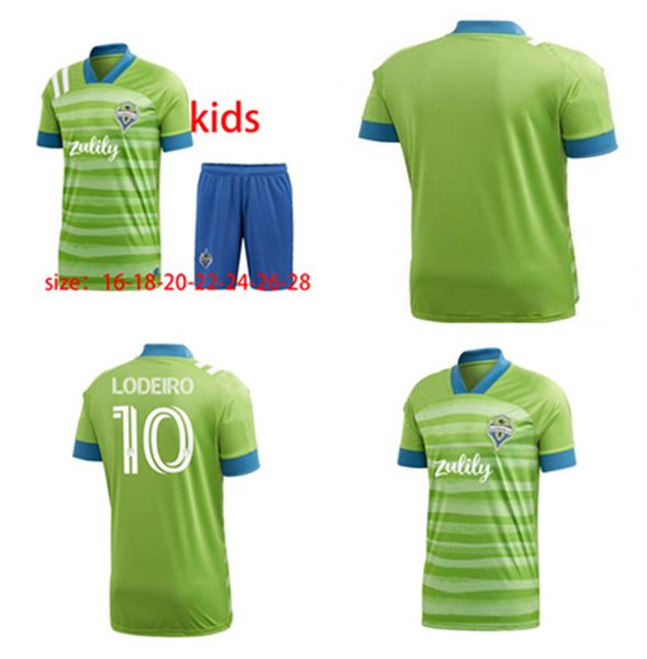 

2020 2021 mls new seattle voice football club jerseys 9 ruidiaz 10 lodeiro 13 morris dempsey torres custom 20 21 home and away jerseys, Black;yellow