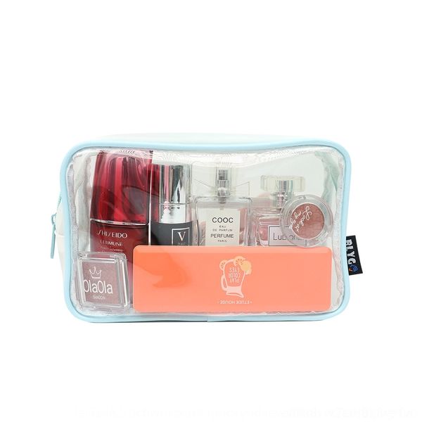 

kvnru jelly make-up from hand hand cute transparent storage size go out jelly travel small portable wash bag prevent sailors cosmetic taking