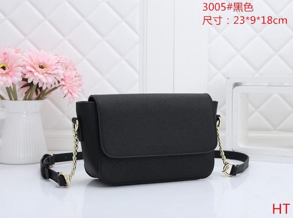 

ready stock ladies buckle shoulder bag leather chain messenger bag casual ladies small square bag, Black;red