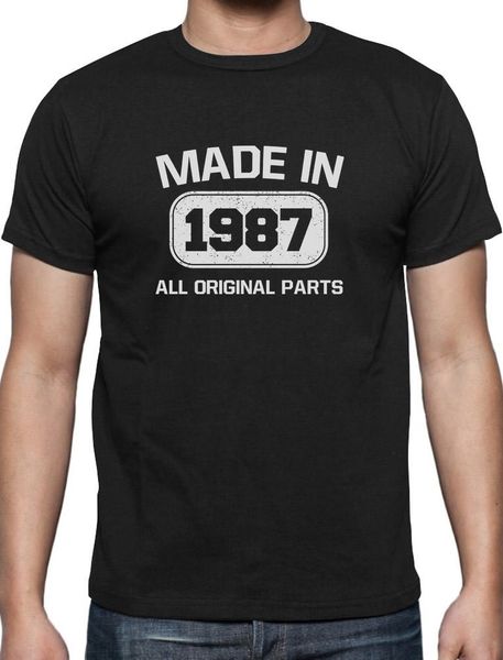 

sport sell 2019 fashion summer tees t shirt 30th birthday gift - made in 1987 all original parts personalized tee shirts
